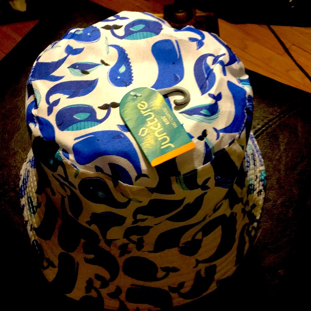 Juncture kids sun  hat with whales Chapeau